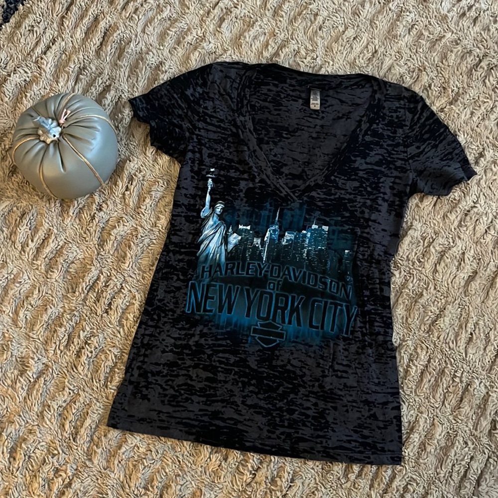 NYC Harley Davidson women’s tee